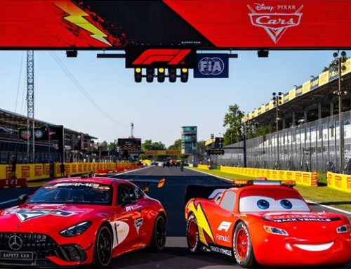 GP Monza 2026: Saetta McQueen in pista e il mosaico Lego per Schumacher